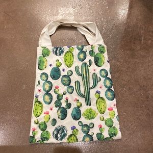 Cactus canvas bag